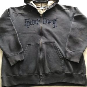Hurley men’s zippered hoodie jacket, size XL